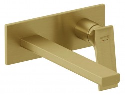 KLUDI - Decus Umývadlová batéria pod omietku, kefované zlato (54245N075)