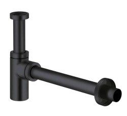 KLUDI - Designový sifón, matná čierna (1002039-00)