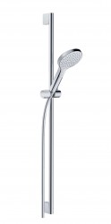 KLUDI - Dive Set sprchovej hlavice, tyče a hadice, chróm (6991005-00)