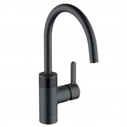 KLUDI - E-Go Elektronická drezová batéria, sieťové napájanie, matná čierna (422006675)