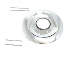 KLUDI - Krycia rozeta pre základné podomietkové teleso, chróm (7518805-00)