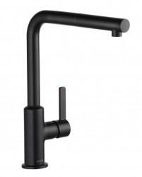 KLUDI - L-ine S Drezová batéria s výsuvnou koncovkou, matná čierna (408513975)