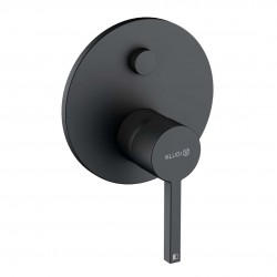 KLUDI - Nova Fonte Batéria pod omietku na 2 spotrebiče, matná čierna (207593915)