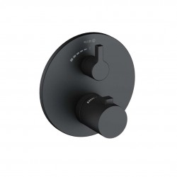 KLUDI - Nova Fonte Termostatická sprchová batéria pod omietku, matná čierna (208853915)