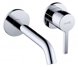 KLUDI - Nova Fonte Umývadlová batéria pod omietku, 2-otvorová inštalácia, chróm (202440515)