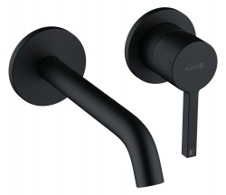 KLUDI - Nova Fonte Umývadlová batéria pod omietku, 2-otvorová inštalácia, matná čierna (202443915)