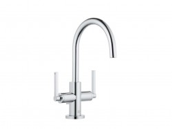 KLUDI - Nova Fonte Umývadlová batéria s výpusťou a otočným výtokom, chróm (201180515)