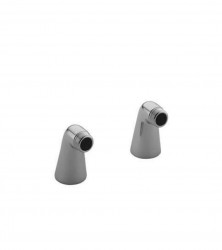 KLUDI - Příslušenství Stojančekové prípojky, 2 ks, chróm (7598205-00)