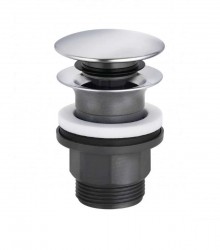 KLUDI - Příslušenství Uzatvárateľná umývadlová výpusť Push-Open 1 1/4, chróm (1042605-00)