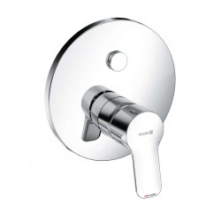 KLUDI - Pure&Easy Batéria pod omietku pre 2 spotrebiče, chróm (376590565)