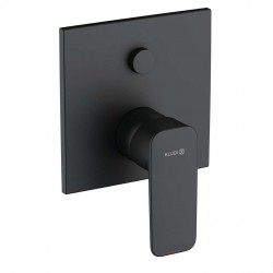 KLUDI - Pure&Style Batéria pod omietku na 2 spotrebiče, matná čierna (407593975)