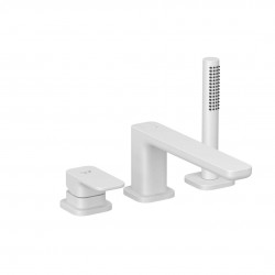 KLUDI - Renon Batéria na okraj vane, 3-otvorová inštalácia, matná biela (424485375)