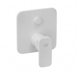 KLUDI - Renon Batéria pod omietku na 2 spotrebiče, matná biela (427635375)