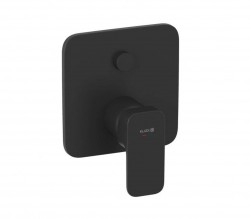 KLUDI - Renon Batéria pod omietku na 2 spotrebiče, matná čierna (427633975)