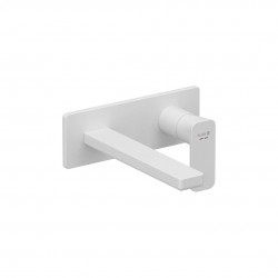 KLUDI - Renon Umývadlová batéria pod omietku, 2-otvorová inštalácia, matná biela (422445375)