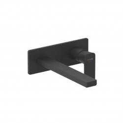 KLUDI - Renon Umývadlová batéria pod omietku, 2-otvorová inštalácia, matná čierna (422453975)