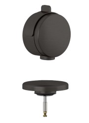 KLUDI - Rotexa Vrchná súprava k vaňovej odtokovej a prepadovej súprave s napúšťaním, brúsený Gunmetal (71826N2-00)