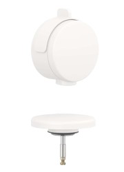 KLUDI - Rotexa Vrchná súprava k vaňovej odtokovej a prepadovej súprave s napúšťaním, matná biela (7182653-00)