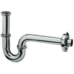 KLUDI - Rúrkový sifón, štandardný model 1 1/4, chróm (1026505-00)