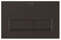 KLUDI - Unifix Ovládanie splachovania, kefovaný čierny chróm (32PP01N2)