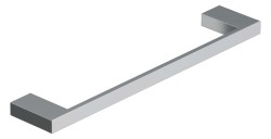 KLUDI - Vela C Držiak uteráka, dĺžka 33 cm, chróm (3196205)