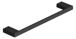 KLUDI - Vela C Držiak uteráka, dĺžka 33 cm, matná čierna (3196239)