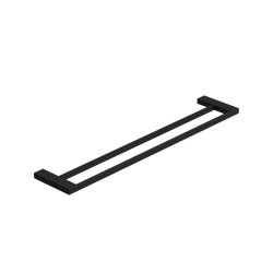 KLUDI - Vela C Držiak uteráka, dĺžka 63 cm, matná čierna (3198839)