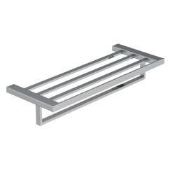 KLUDI - Vela C Držiak uteráka s poličkou, dĺžka 60 cm, chróm (3198905)