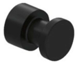 KLUDI - Vela R Háčik, matná čierna (5898439)