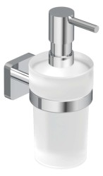 KLUDI - Vela S Dávkovač mydla s držiakom, sklo/chróm (2597605)