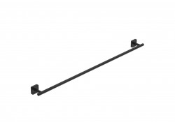 KLUDI - Vela S Držiak uteráka, dĺžka 85 cm, matná čierna (2596139)