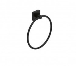 KLUDI - Vela S Držiak uteráka, matná čierna (2597839)