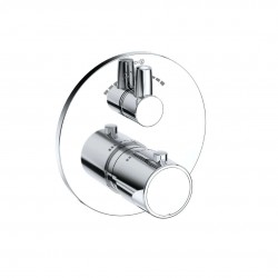 KLUDI - Zenta SL Termostatická batéria pod omietku, na 2 spotrebiče, chróm (388100545)