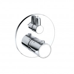 KLUDI - Zenta SL Termostatická sprchová batéria pod omietku, chróm (388850545)