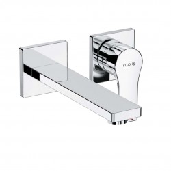 KLUDI - Zenta SL Umývadlová batéria pod omietku, 2-otvorová inštalácia, chróm (482440565)