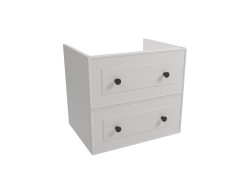 Koupelnová skříňka pod umyvadlo Naturel Forli 60x45x46 cm bílá FORLI60BI (FORLI60BI)