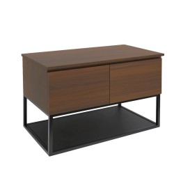 Koupelnová skříňka s krycí deskou SAT B-Way 119x57x45 cm ořech mat BWAY120NUTDF (BWAY120NUTDF)