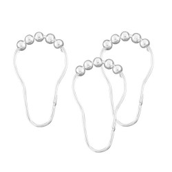 Krúžky na sprchový záves AWD Interior kov 1327 (AWD02101327)