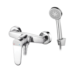 Kuchinox - ATEZ sprchová batéria nástenná s príslušenstvom, chróm (BTK_041D)