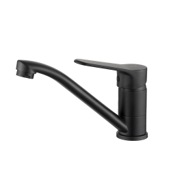 Kuchinox - ATEZ stojanková umývadlová batéria s otočným ramienkom, čierna (BTK_726D)