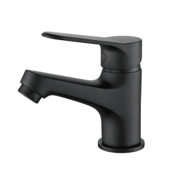 Kuchinox - ATEZ stojanková umývadlová batéria s výpustou, čierna (BTK_722D)