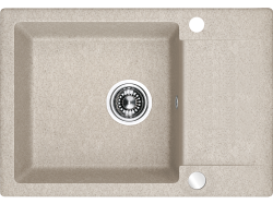 Kuchinox - CELEBES granitový drez 1-kom s odkvapkávačom (SBL_413T)