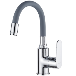 Kuchinox - DIMA stojanková umývadlová batéria s elastickým ramenom (BQD_021D)