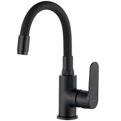 Kuchinox - DIMA stojanková umývadlová batéria s elastickým ramenom (BQD_721D)