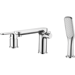 Kuchinox - DIMA stojanková vaňová batéria 3-otvorová, chróm (BQD_013D)