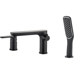 Kuchinox - DIMA stojanková vaňová batéria 3-otvorová, čierna (BQD_713D)