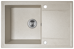 Kuchinox - HUNTER granitový drez 1-kom s odkvapkávačom (SBU_411T)