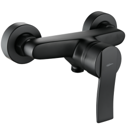 Kuchinox - MADERA nástenná sprchová batéria bez príslušenstva, čierna (BQM_740D)