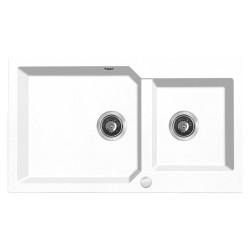 Kuchinox - Milos - biela drez 2-kom (SPM_6208)