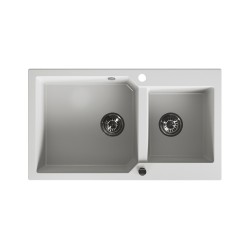 Kuchinox - Milos - biela drez 2-kom (SPM_6208)